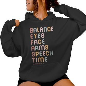 Stroke Awareness Month Red Ribbon Neuro Nurse Stroke Survivo Women Hoodie - Thegiftio UK