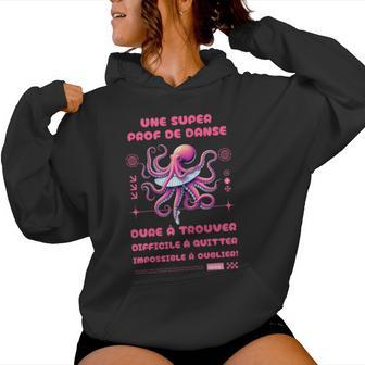 Super Prof De Danse Cadeau Professeur De Danse Sweat à capuche femme - Cadeauxyz