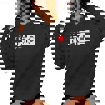 Team Jpn 日本国旗 チームジャパン 日の丸 男性 女性 子供 応援 チーム レディースパーカー - Kawaiitshirt