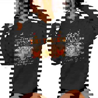 Team Tiny Turkeys Mother Baby Nurse Thanksgiving Fall Women Hoodie | Seseable UK