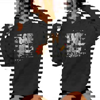 Thankful For My Little Turkeys Thanksgiving Teacher Women Hoodie | Mazezy