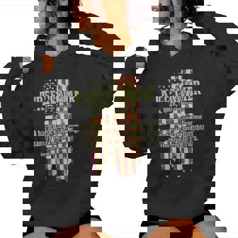 Tree Trimmer American Flag Proud Tree Climber Arborist Job Women Men Women's Hoodie | Mazezy