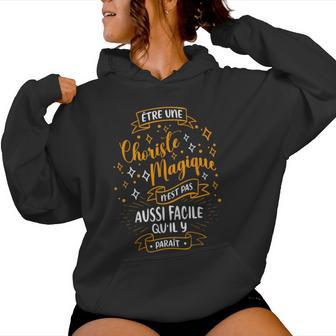 Une Choriste Magique Idee Cadeau Pour Choriste Chorale Sweat à capuche femme - Cadeauxyz
