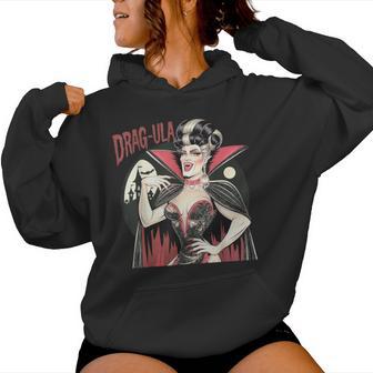 Vampire Halloween Drag Queen Dragula Queer Gay Women Hoodie | Mazezy