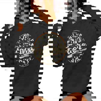 Vintage I'm My Mother In Law's Favorite Child Humor Family Women Hoodie - Monsterry