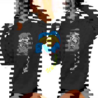 ウクライナ バラの花 旗 フリー ウクライナ応援 ウクライナ レディースパーカー - Kawaiitshirt