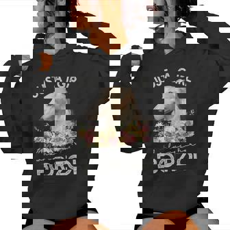 ボルゾイシャツ犬ギフト彼女を愛する女の子だけボルゾイ レディースパーカー - Kawaiitshirt