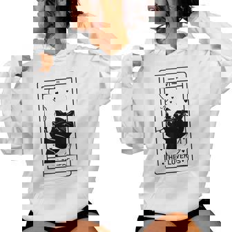 Amantes De Las Cartas Del Tarot Divertido Gato Mamá Día De La Madre Es Niñas Sudadera con capucha para mujer - Regaloses