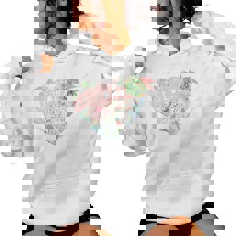 Arizona Avec Cœur Et Cœur Mignon Sweat à capuche femme - Cadeauxyz