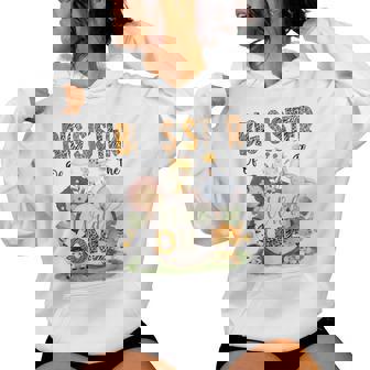 Big Sister Of The Wild One 1St Birthday Boy Safari Lover Women Hoodie - Seseable