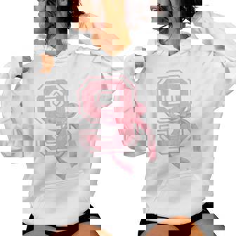 Birthday Girl Pink Coquette Bow 9 Year Old Aesthetic Girly Women Hoodie | Seseable FR