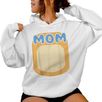 Blue Dog Mom Family Matching Mum Heeler Halloween Costume Women Hoodie - Thegiftio UK