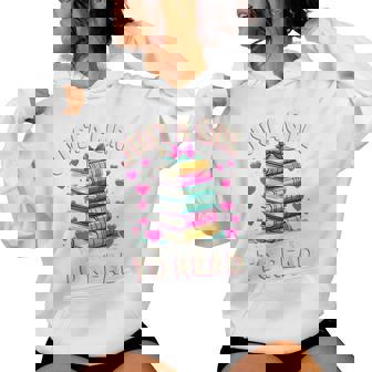 Bookworm Just A Girl Who Loves To Read Women Hoodie | Mazezy