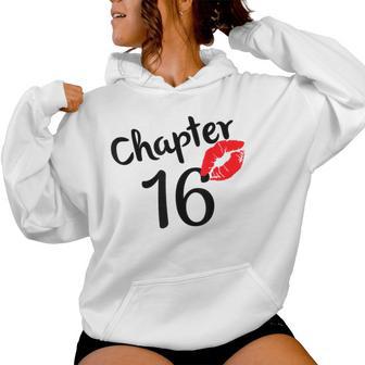 Capítulo 16 Años 16 Feliz Cumpleaños Labios Es Nacidas En 2005 Sudadera con capucha para mujer - Regaloses