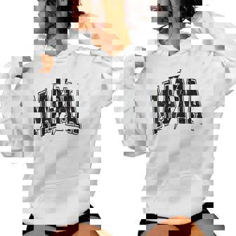 Checkered Mama Lightning Bolt Mother's Day For Mom Mother Women Hoodie - Monsterry