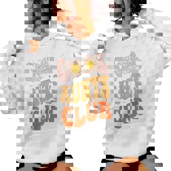 Cool Aunt Club En La Parte Trasera Official Cool Aunt Club Para Tías Sudadera con capucha para mujer - Regaloses