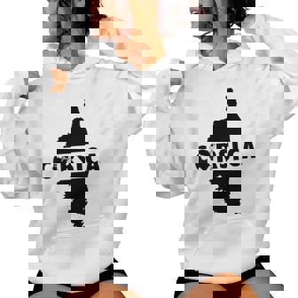 Corsica Carte Et Drapeau Corse Cadeau Corse Homme Sweat à capuche femme - Cadeauxyz