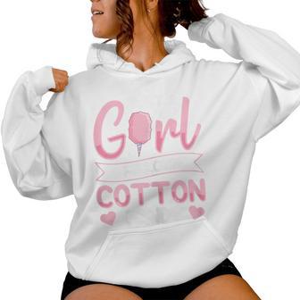 Cotton Candy Stick For A Cotton Candy Girl Women Hoodie - Thegiftio UK