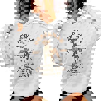 Doberman Lover Doberman Mom Western Doberman Cowboys Club Women Hoodie - Monsterry