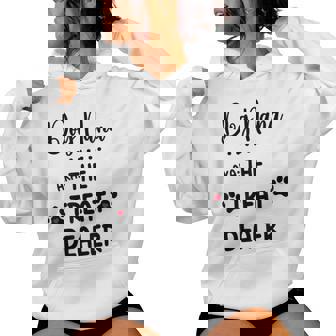 Dog Nana The Treat Dealer Dog Nana Dog Grandma Women Hoodie | Mazezy