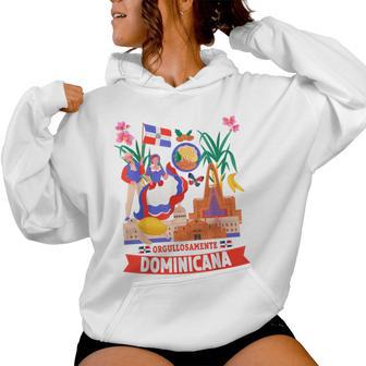 Dominican Republic Flag Idea For Republica Dominicana Women Hoodie | Mazezy