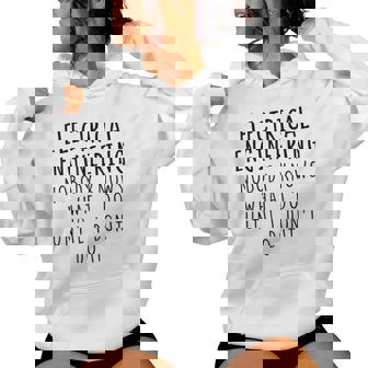 Electrical Engineering Tees Women's Electrical Engineer Modern Classic Casual Small Graduation T-Shirt Women's Hoodie | Mazezy