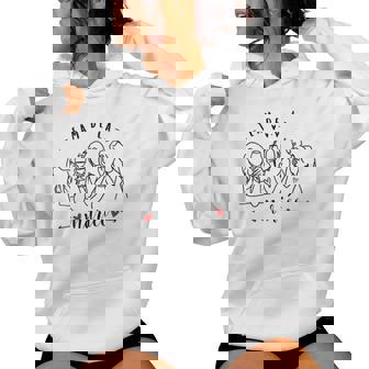 Équipe De La Mariéeurprise Pour Un Evjf Team Mariée Sweat à capuche femme - Cadeauxyz