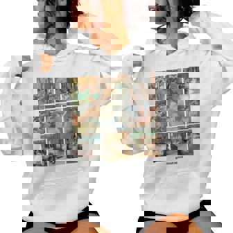 Fine Arts Bottega Women's Cotton Polyester Blend Short Sleeve Modern Lace Embellished Small Dancers Ballerinas Impressionism Women's Hoodie | Mazezy