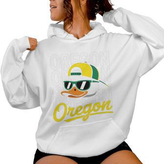 Retro Cool Oregon Classic Apparel For Women Women Hoodie - Thegiftio UK