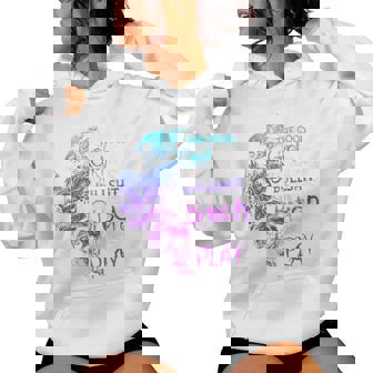 Skull The Good Girl In Me Got Tired Of The Bullshit Women Hoodie - Monsterry