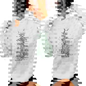 Girl Hold My Earrings Protest Political Activism Usa Women Hoodie - Monsterry