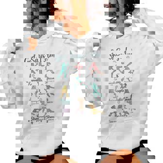 God Says I Am Volleyball T N Girls Christian Christ Women Hoodie - Monsterry