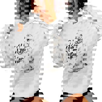 Golden Mama White Golden Retriever Mom Dog Love Puppy Women Hoodie - Thegiftio