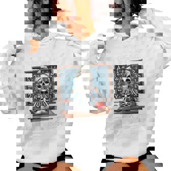 Halloween Teacher I'll Just Wait Until It's Quiet Women Women Hoodie - Monsterry