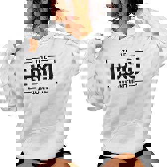 The Hbcu Auntie For Favorite Aunt Fun Aunties Loving Aunts Women Hoodie - Monsterry