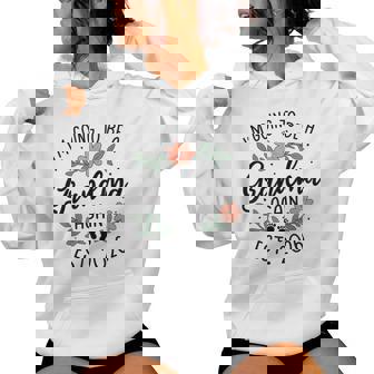 I'm Going To Be A Grandma Again 2026 Grandbaby Announcement Women Hoodie | Seseable UK