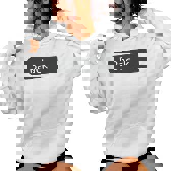 Instructor Printed On Back Only Work Office Teacher Women Hoodie - Thegiftio