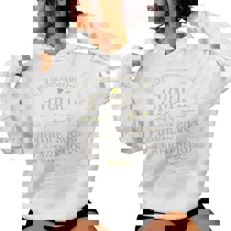 Irish Dance Women's T-Shirt Poodle Socks And Hard Shoes Women's Hoodie | Mazezy