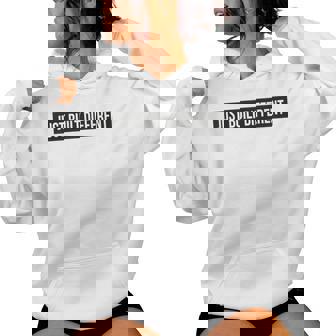 Just Built Different Saying Sarcastic Novelty Humor Women Hoodie - Thegiftio