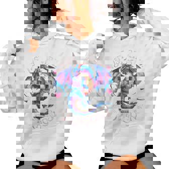 Just A Girl Who Loves Dragons Women's Girls Cute Dragon Women Hoodie | Mazezy