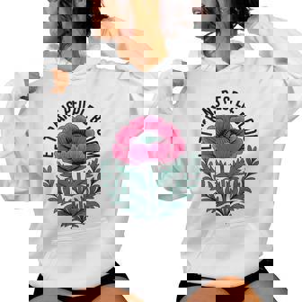 Let Trans People Bloom – Jolie Fleur D'allié De Fiertéibrante Sweat à capuche femme - Cadeauxyz