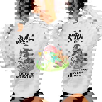 Mama Of The Birthday Boy Farm Animals Farm Theme Party Women Hoodie - Monsterry