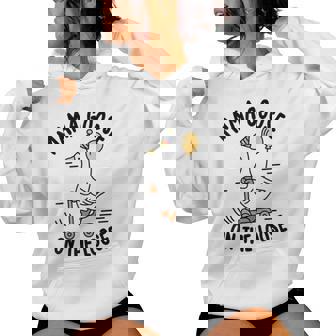 Mama Goose On The Loose Birthday Matching Family Women Hoodie - Monsterry