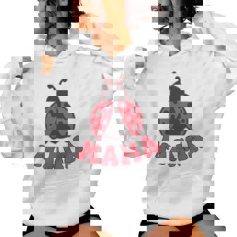 Mama Ladybug First Birthday Girl Family Matching Party Women Hoodie - Thegiftio