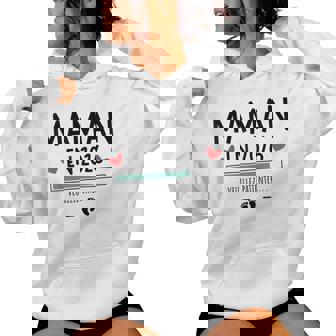 Maman En 2026 Annonce Grossesse Future Maman En Cours Sweat à capuche femme - Cadeauxyz