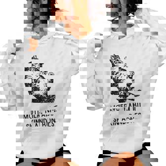 Mother I Am But Skin And Bones Cat Mom Cat Lover Women Hoodie | Seseable FR