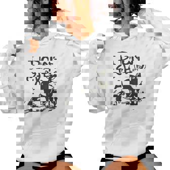 Mouse Walking A Donkey I Don't Give Rats Ass Women Hoodie | Seseable CA