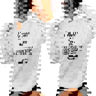 Mr Grumpy Regalo Divertente Per La Festa Della Mamma Moglie Felpa con cappuccio da donna - Novitaregali