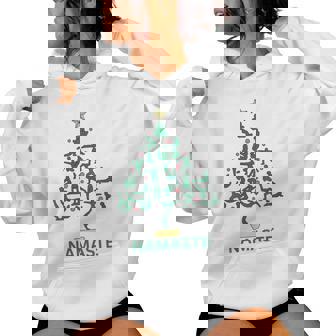 Namasteapin De Noël Yoga Sweat à capuche femme - Cadeauxyz