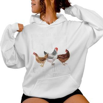 One Chicken At A Time Chicken Lady Wife Mom Women Hoodie - Thegiftio UK